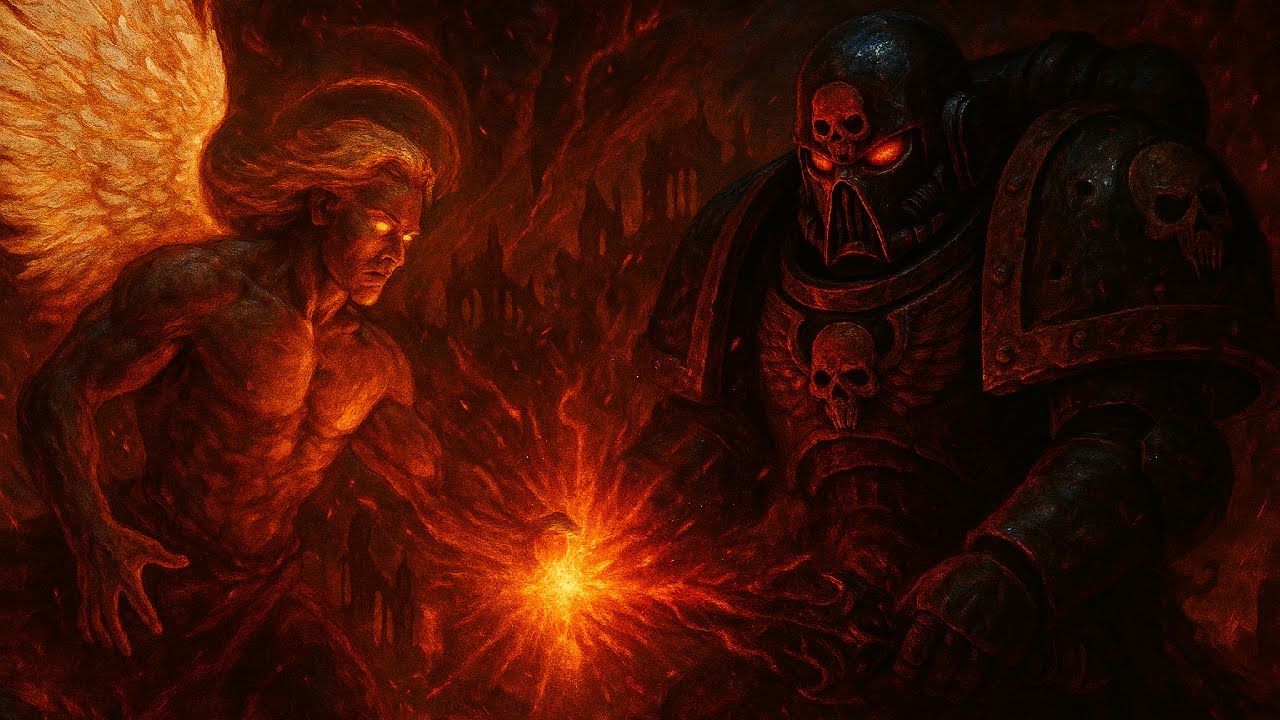 What If Lucifer Morningstar Descended Into Warhammer 40K