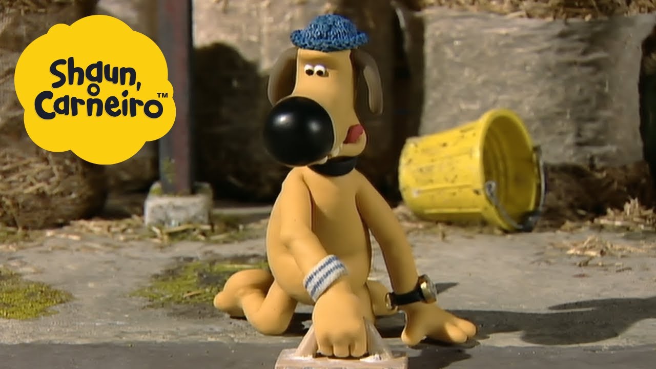 🐑Shaun, o Carneiro [Shaun the Sheep] Polir o chão 🐑 Hora Especial🐑| Cartoons Para Crianças