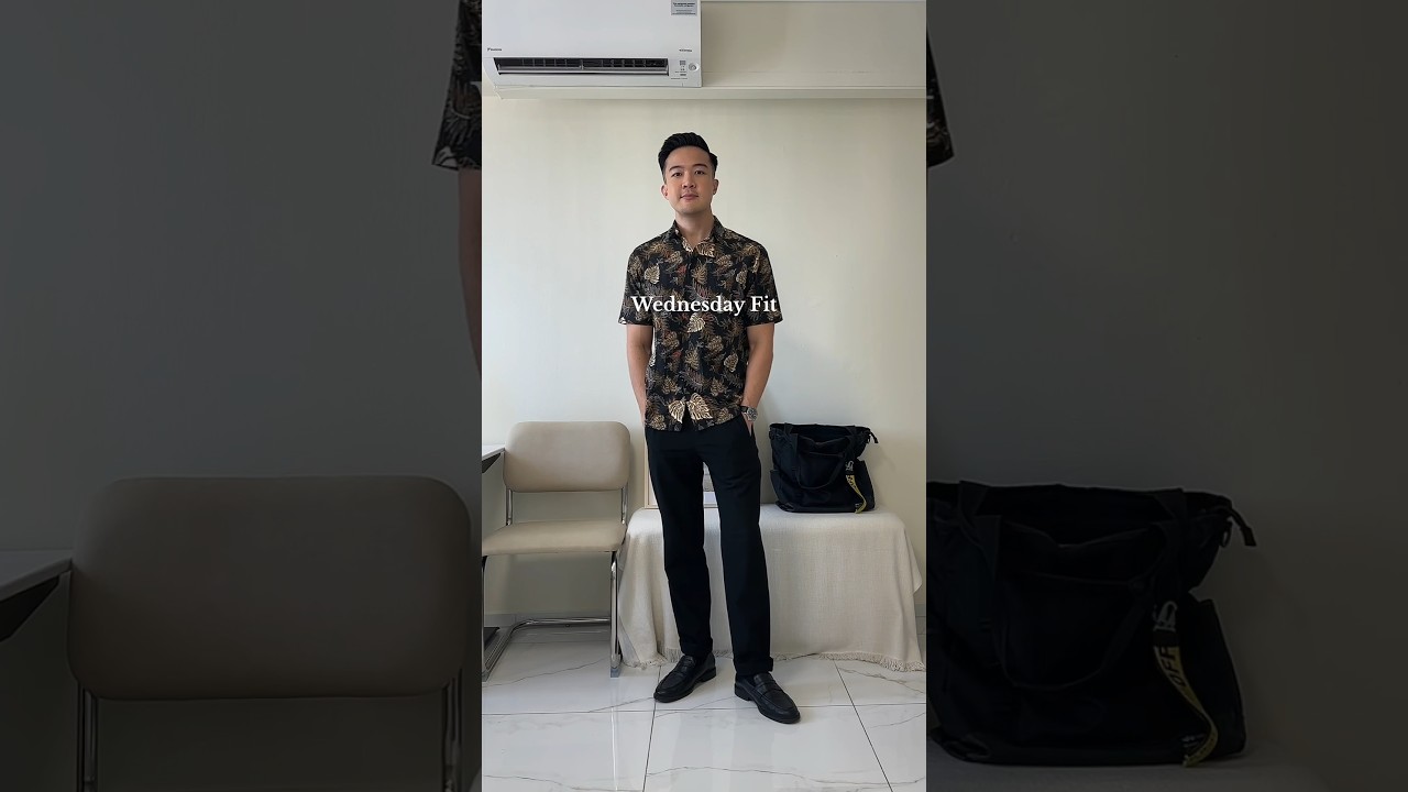 Batik Shirt Kinda Day #mensfashion #ootd #menswear