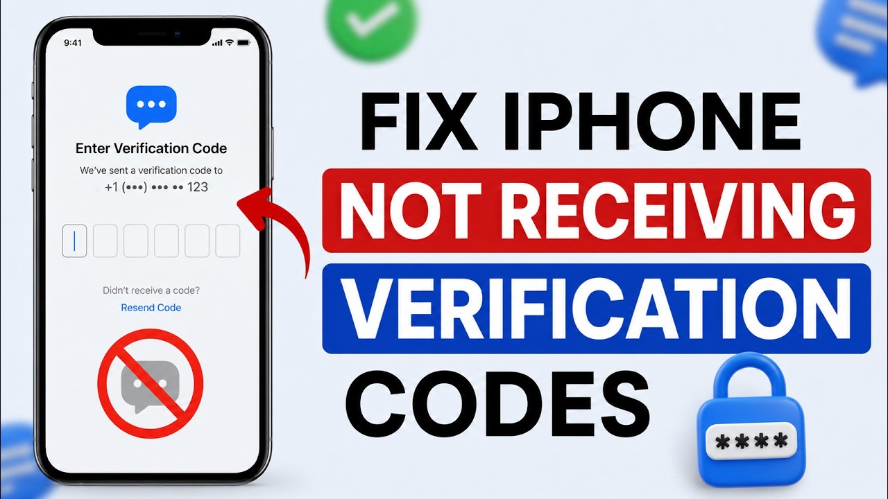 How to Fix iPhone Not Receiving Verification Codes