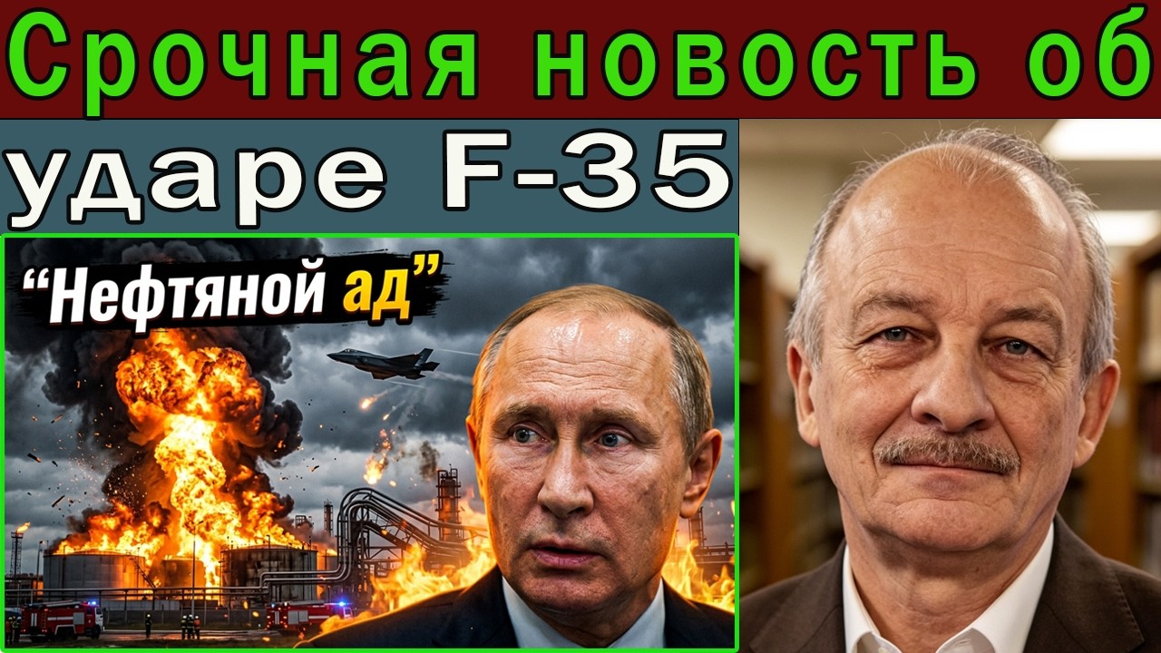 Sergey Aleksashenko: F-35 bombs strike a Russian oil refinery &mdash; what happened