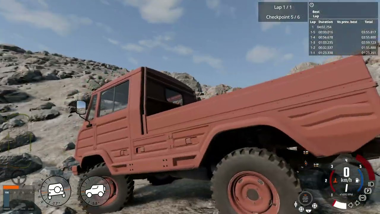 BeamNG.drive Out Of Scale Johnson Valley !!