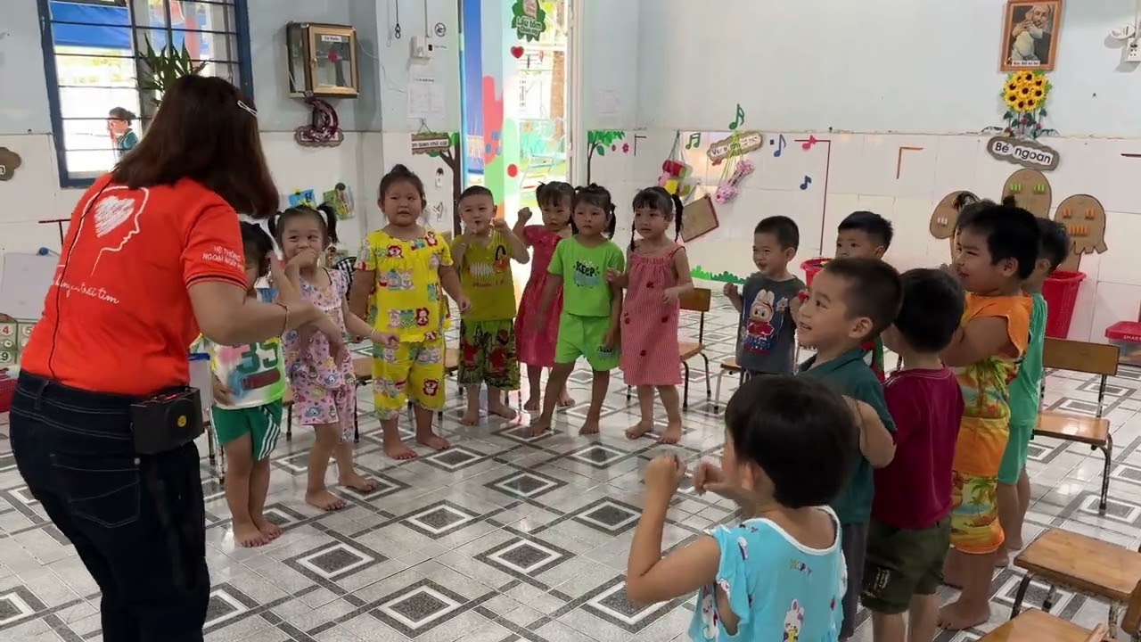 Mầm 3 - MN Hoa mai cs2 - Tháng 4/2025