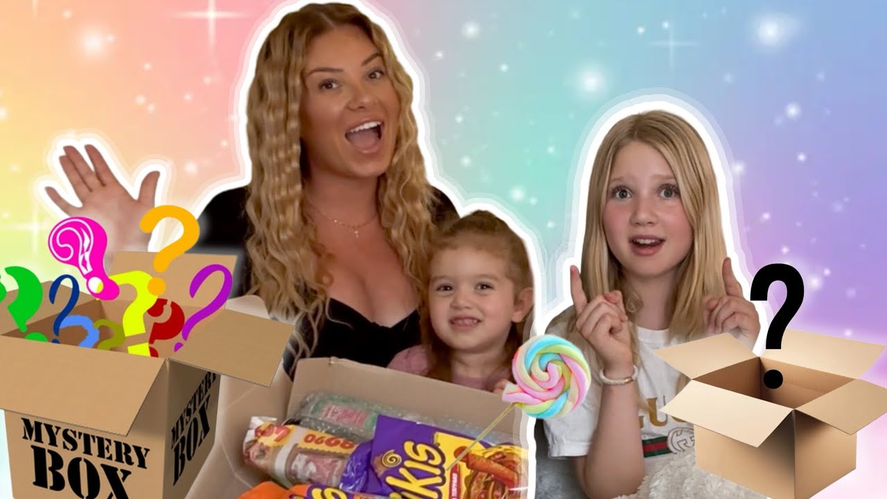 Öppnar MYSTERY BOX med smink, hudvård, parfym & snacks