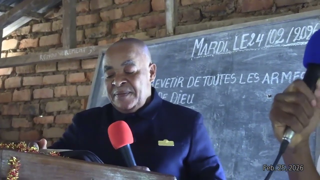 VOYAGE MISSIONNAIRE DU PAST. Christophore KABAMBA A BANALIA (Départ) Le 25 Février 2026