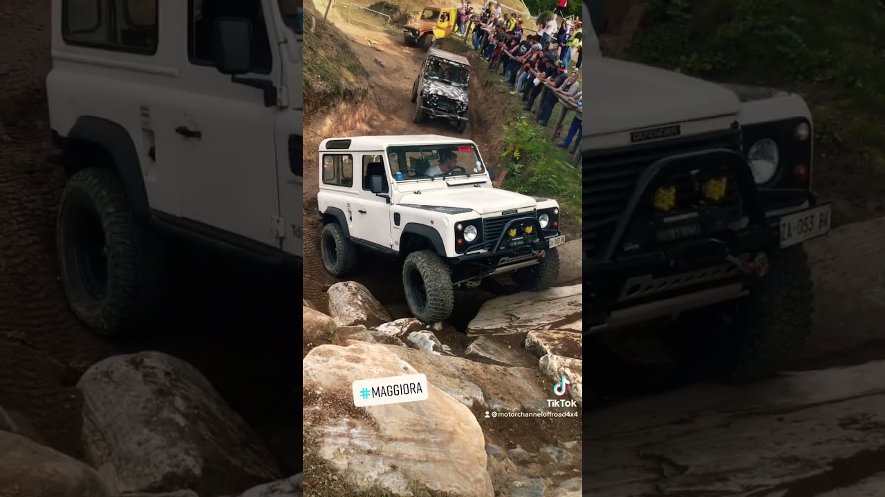DEFENDER @ Maggiora Park Area SHOW 2022 #shorts #landrover #maggioraoffroadarena
