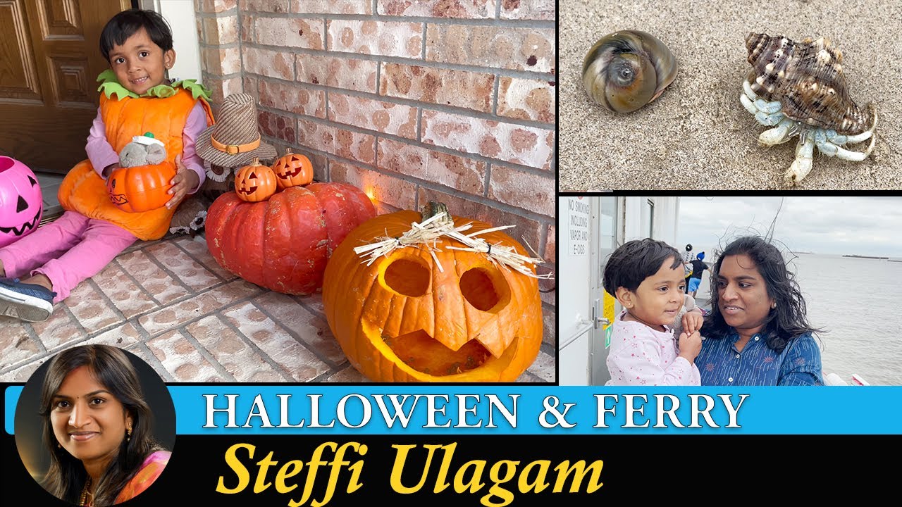 Halloween Vlog in Tamil | Dolphins Hermit Carb and Ferry Ride Vlog in Tamil