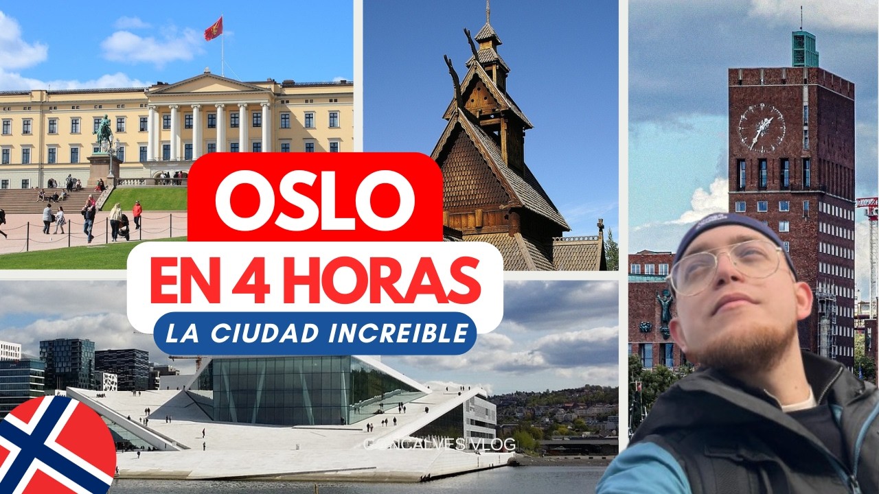 Oslo 🇳🇴 en 4 Horas: La Joya de Noruega ¿Se Puede Conocer la Ciudad en 4 Horas?