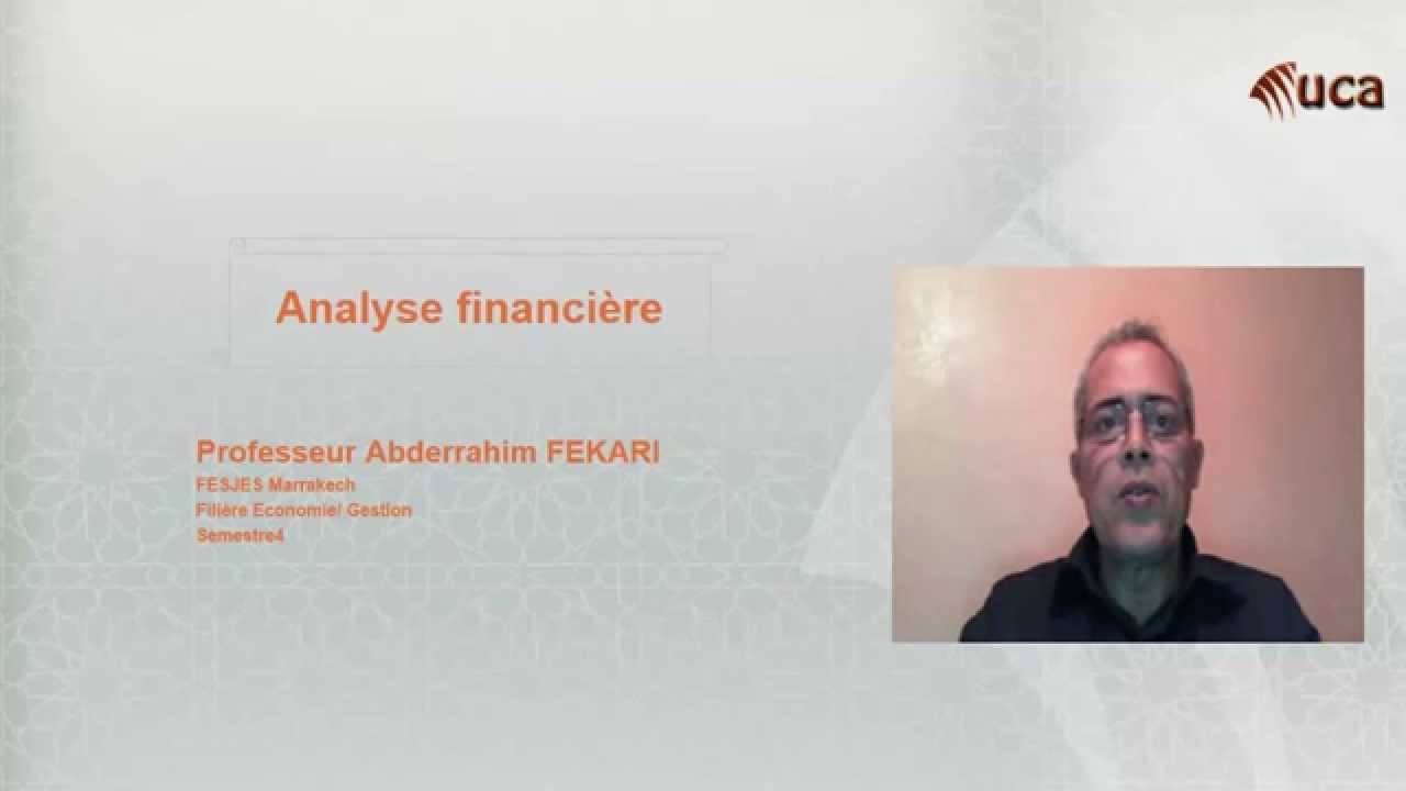Analyse financière