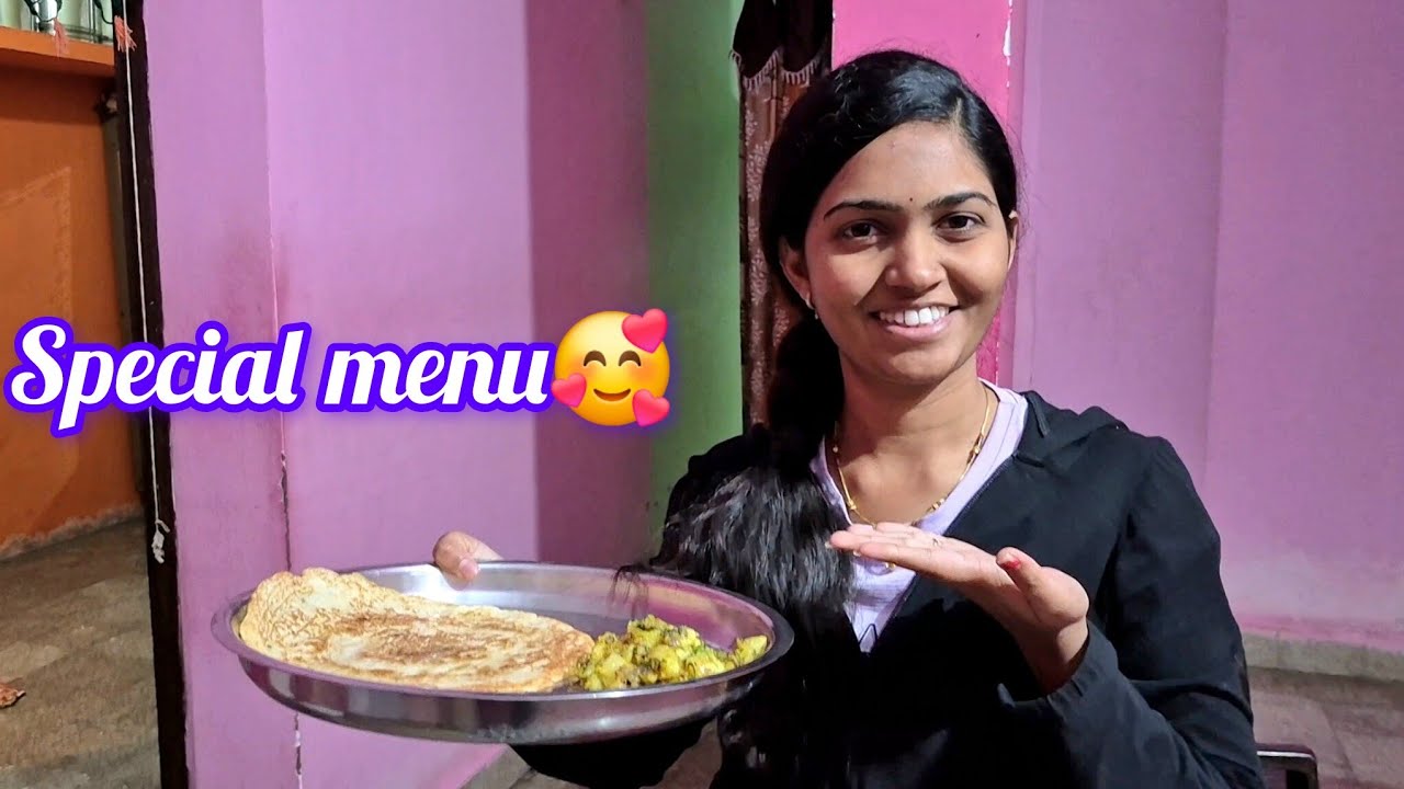 मम्मी नी माझ्यासाठी बनवला खास Menu🥰