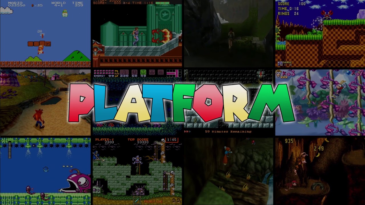 PLATFORM GENRE INTRO VIDEO - ANIMATED - CONSOLES