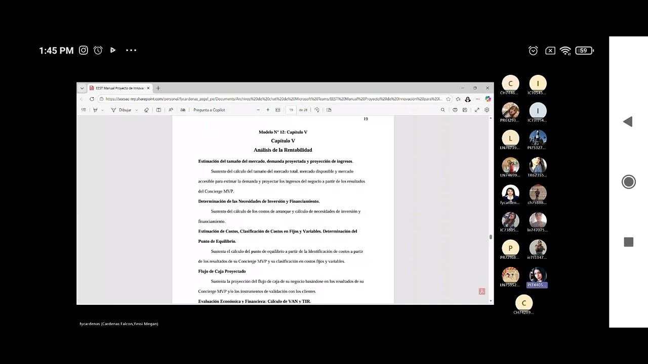 Proyecto de Innovación (Tesis) - Evaluación Continua 2 - Semana 14 - 8 Ciclo 