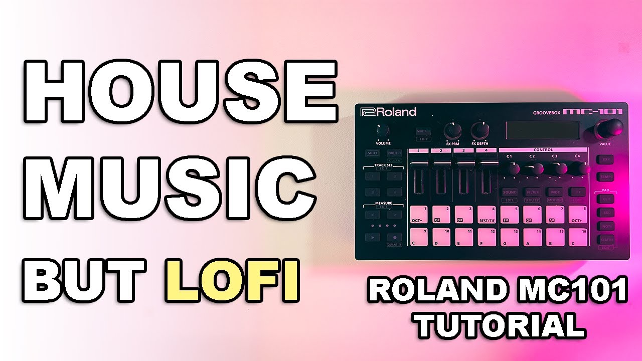 How to Make GROOVY LoFi House Music | Roland MC-101 Tutorial