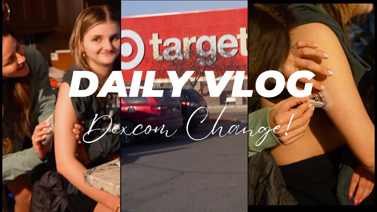 DAILY VLOG | Dexcom G6 Change | Diabetes wild night! |