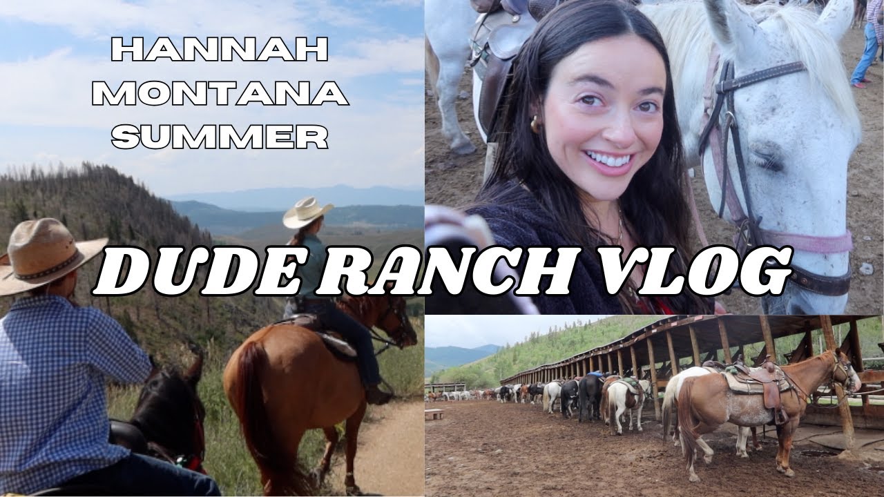 Видеоблог о семейном отдыхе на ранчо «Colorado Dude Ranch»: верховая езда для начинающих, наряды ...