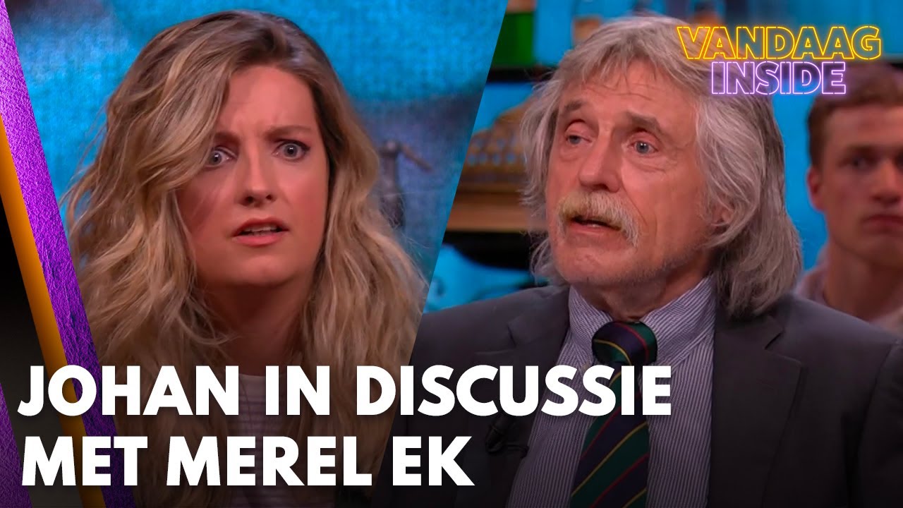 Johan in discussie met Merel Ek over menstruatieverlof: 'Je kunt je toch gewoon ziekmelden?'