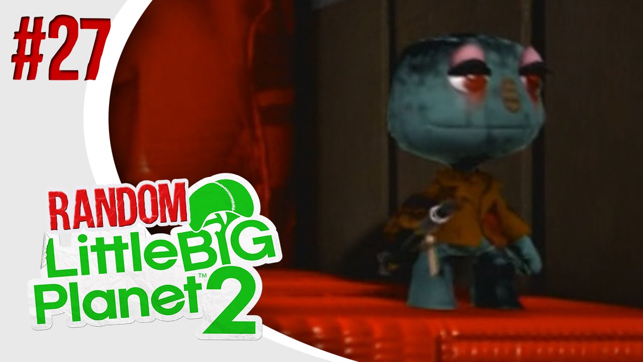 SPONGEBOB HORROR - Little Big Planet 2: Random Multiplayer w/ The Derp Crew - Ep. 27