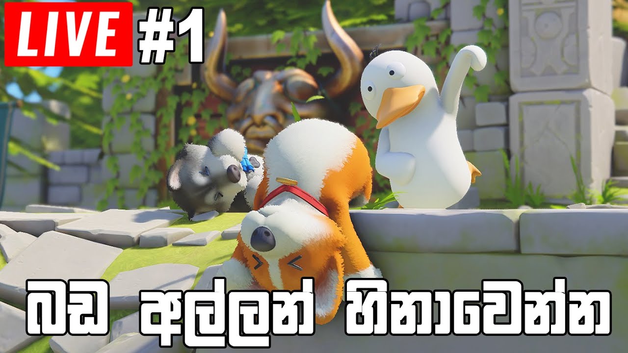 පිස්සු හැදෙන ආතල් ගේමක් | Party Animals