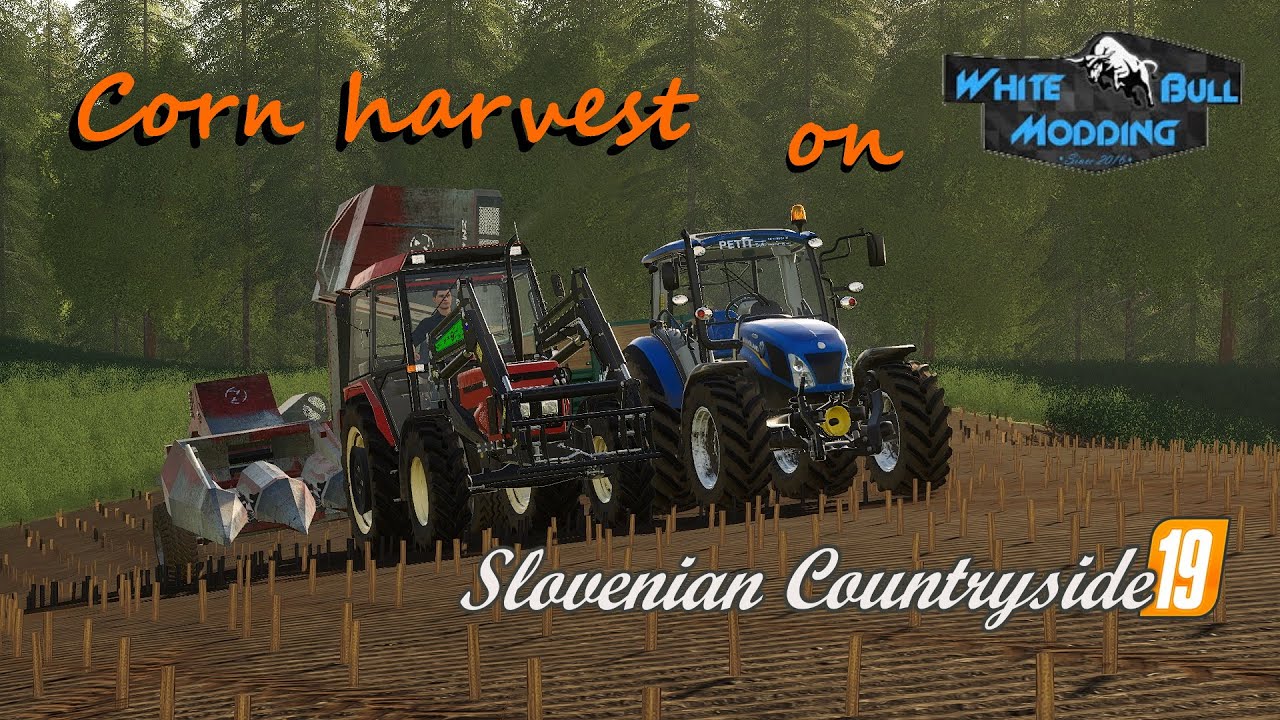 FS19| Slovenian Countryside 19 | Maize harvest | Episode 2