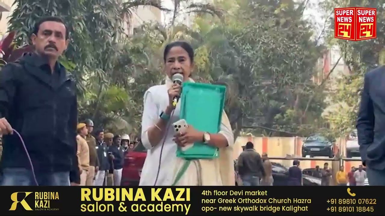 ED Raid Par Mamata Banerjee Ka Virodh, Central Agencies Par Nishana!