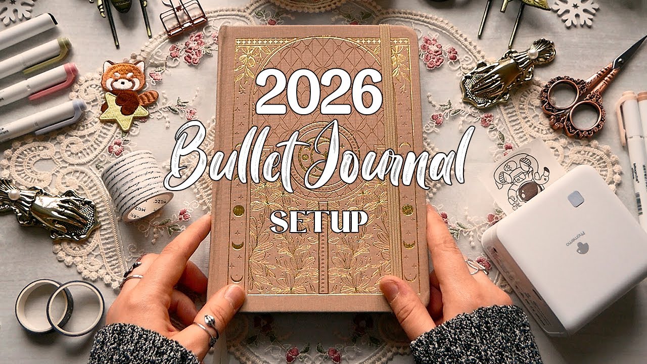 ⭐️Мой Bullet Journal на 2026 год