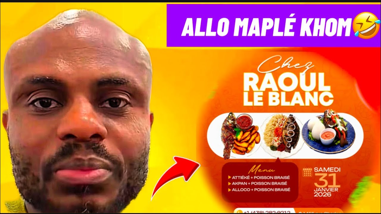 GBAIRAI LIVE PLUS DRÔLE DE RAOUL LE BLANC HIER🤣 ALLO JVEUX PAYER KHOM..