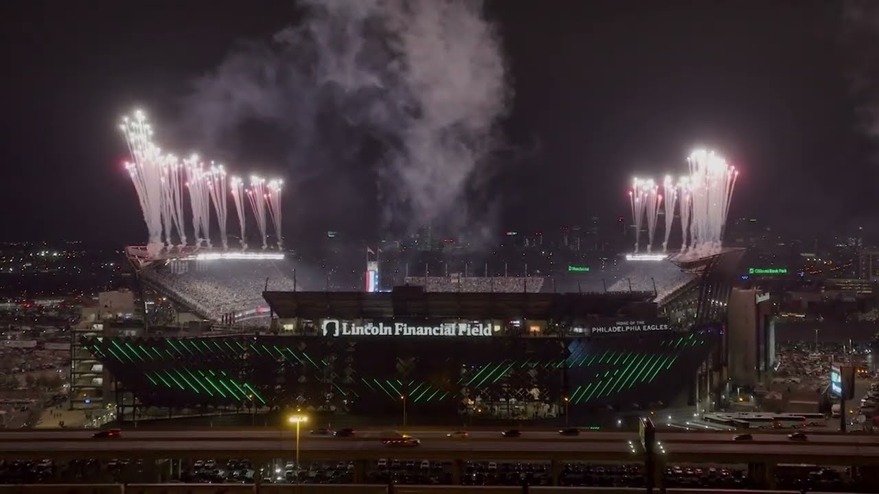 Exclusive Philadelphia Eagles Gameday Flythrough | Lincoln Financial Stadium