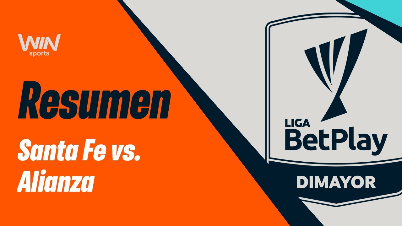 Santa Fe vs. Alianza FC (resumen y goles) | Liga BetPlay Dimayor 2024-2 | Fecha 10