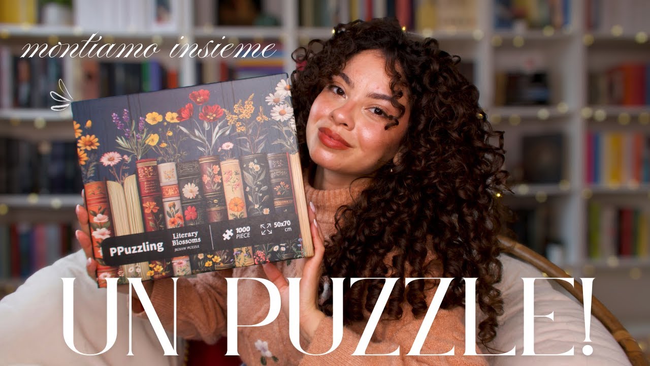 PUZZLE + booktag INDISCRETE DOMANDE LETTERARIE 📚🌸