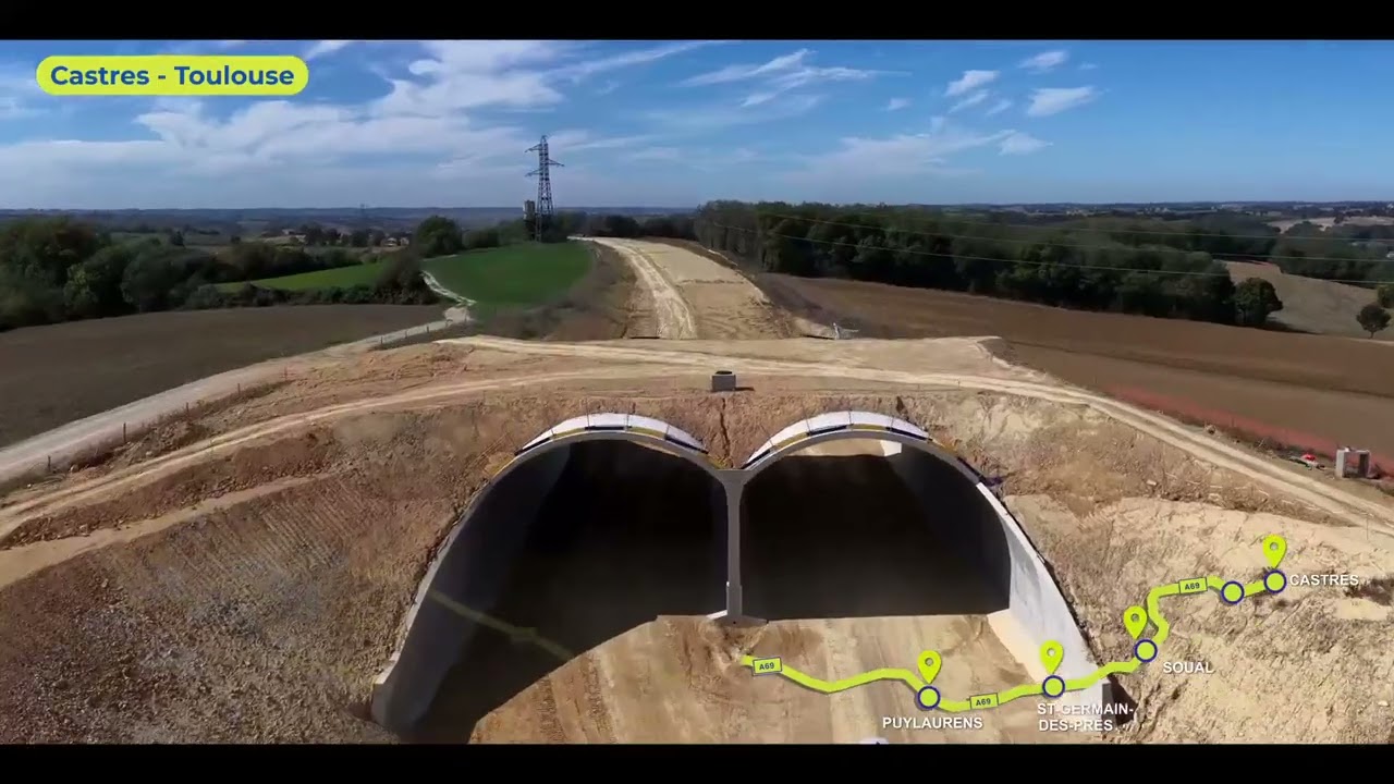 Avancement de l’#A69 automne 2025