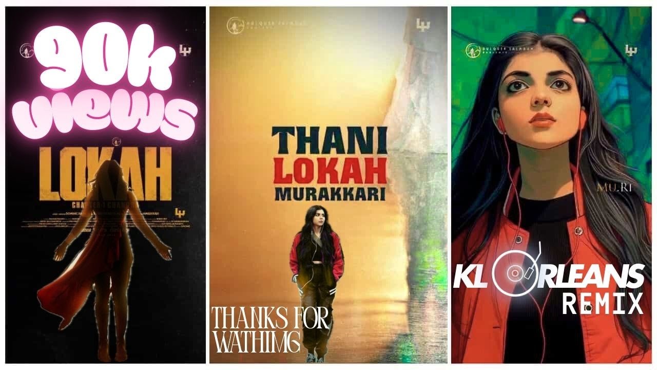 Thani Lokah Murakkaari (KL Orleans remix) 4K | Lokah | G-house mix | Jakes Bejoy