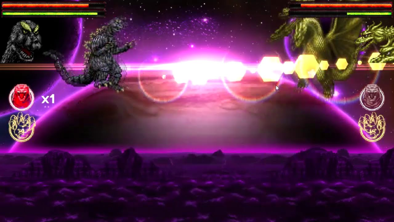Godzilla: Omniverse - Godzilla 60s VS. King Ghidorah (Showa)