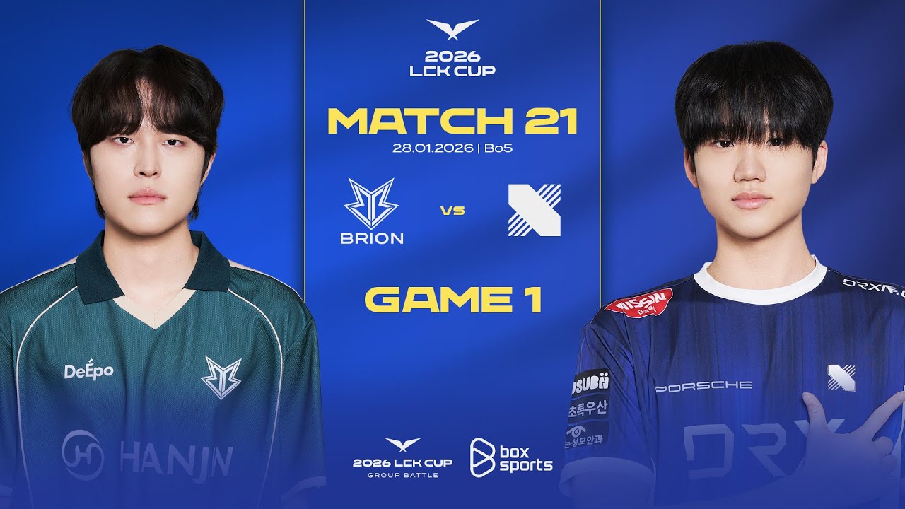 BRO vs DRX | Game 1 | Match 21 | Bình Luận Tiếng Việt | LCK CUP 2026