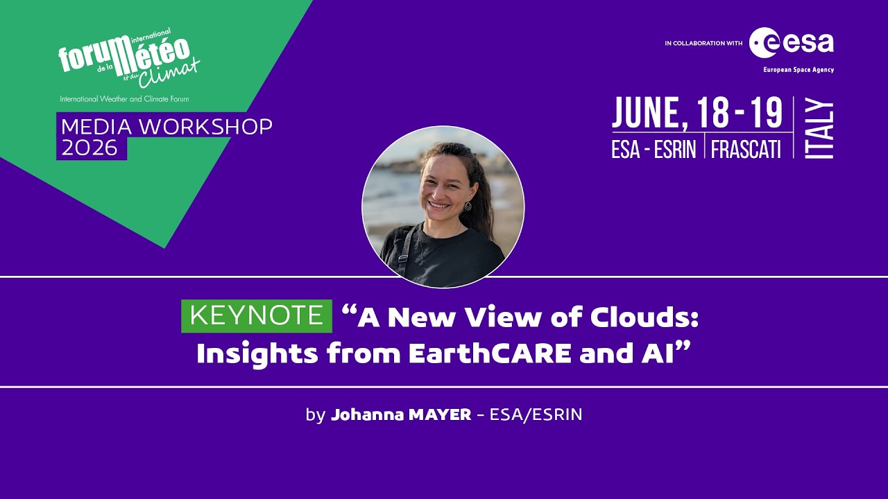 DAY2 / Session B - Keynote by Johanna MAYER &ndash; Research Fellow in the ESA/ESRIN Science Hub, ESA.