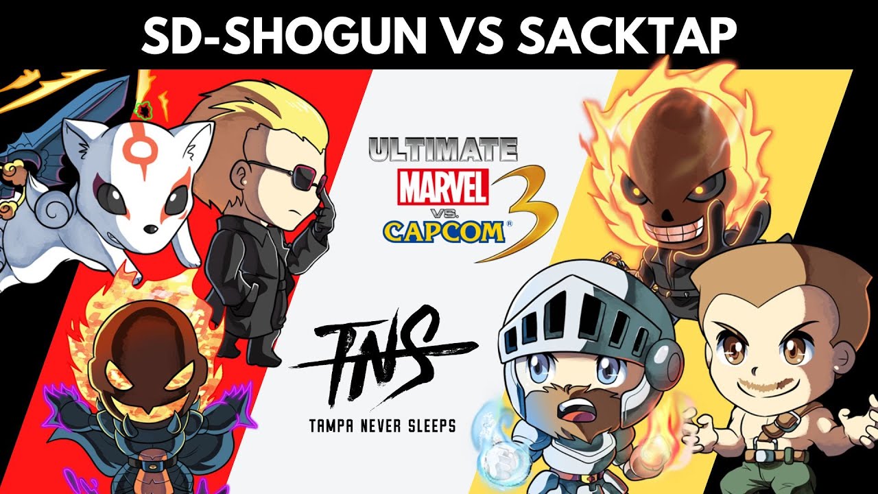 SD-Shogun  (Wesker Ammy Dorm) vs. Sacktap (Ghost Rider Arthur Haggar) - UMVC3 Festival of Fights 2