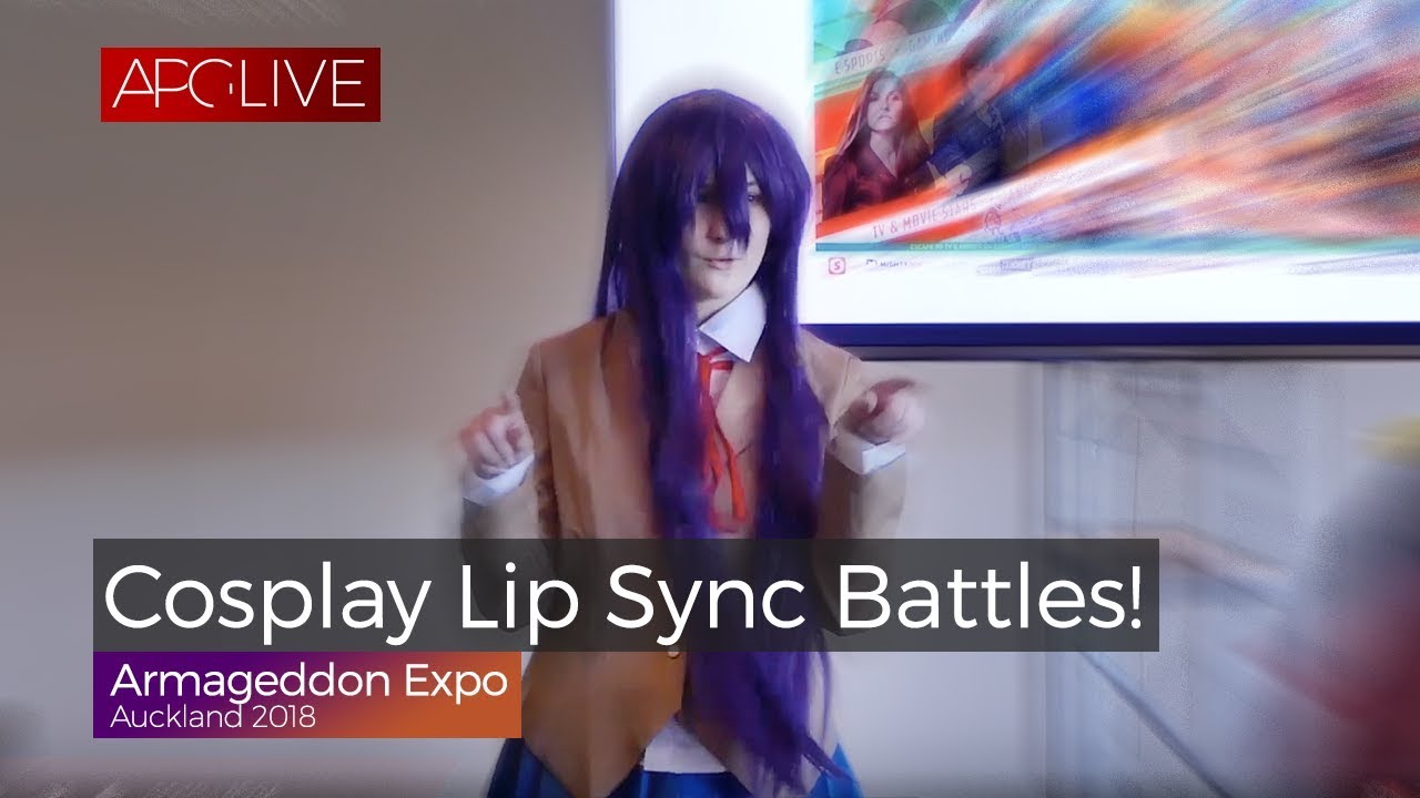 Armageddon Expo Auckland 2018 - Cosplay Lip Sync Battles! [#APGLive]
