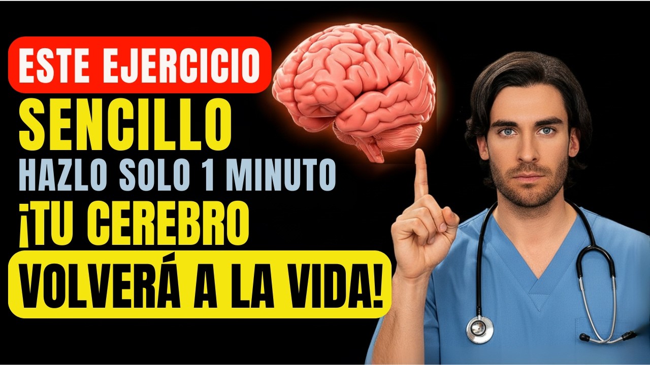 DOCTOR Revela la RUTINA de 60 SEGUNDOS que Puede RESCATAR tu MEMORIA