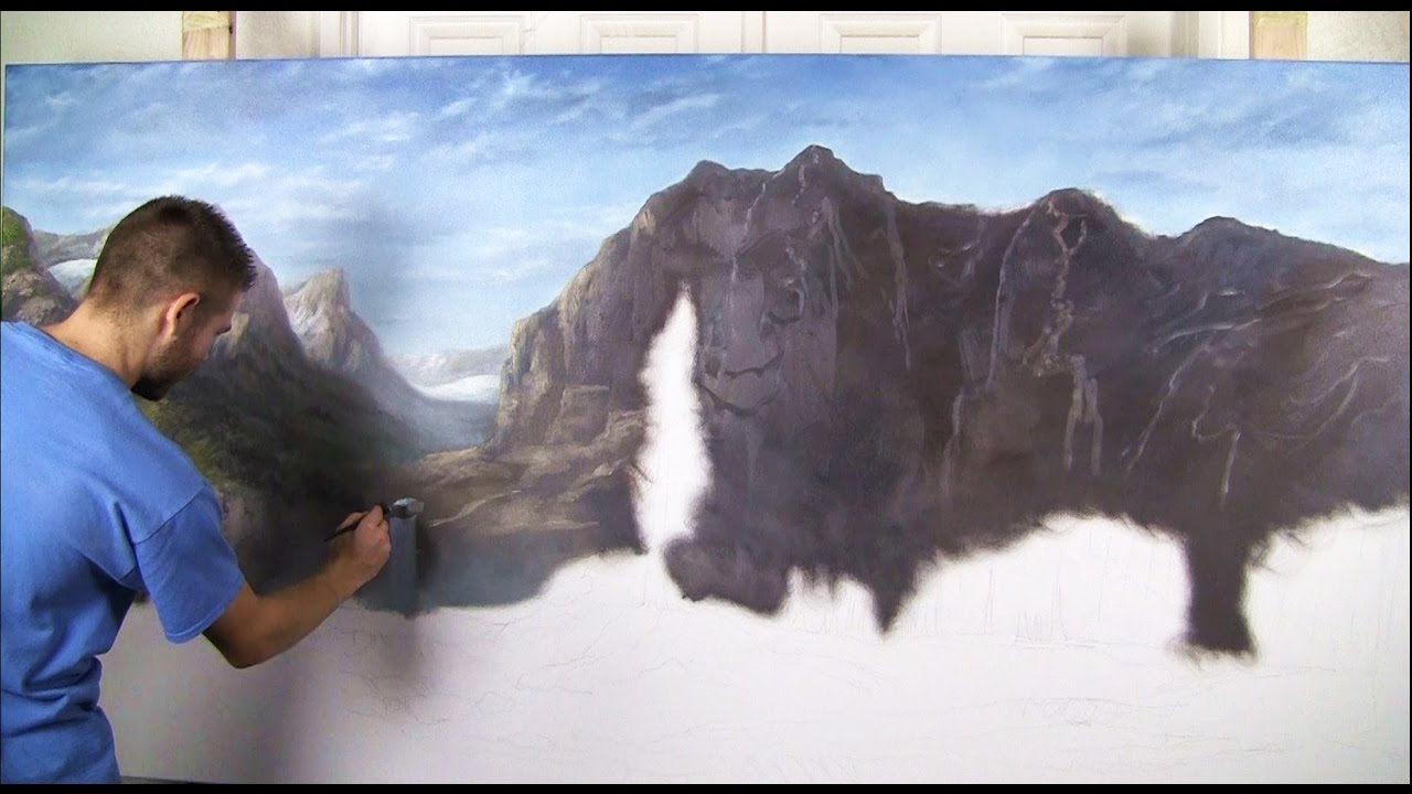 Sunlit Mountains | Gallery Masterpiece, Landscape Painting [part 1]