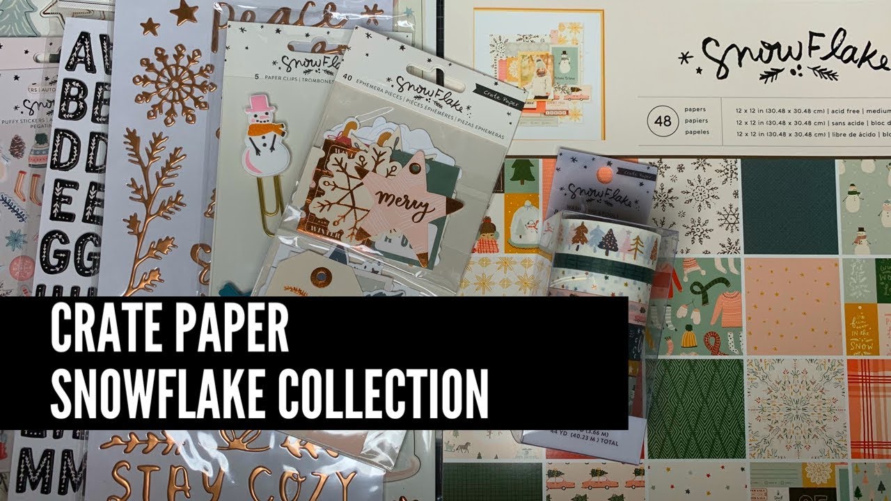 Crate Paper Snowflake Collection // Teddy Boo Shop