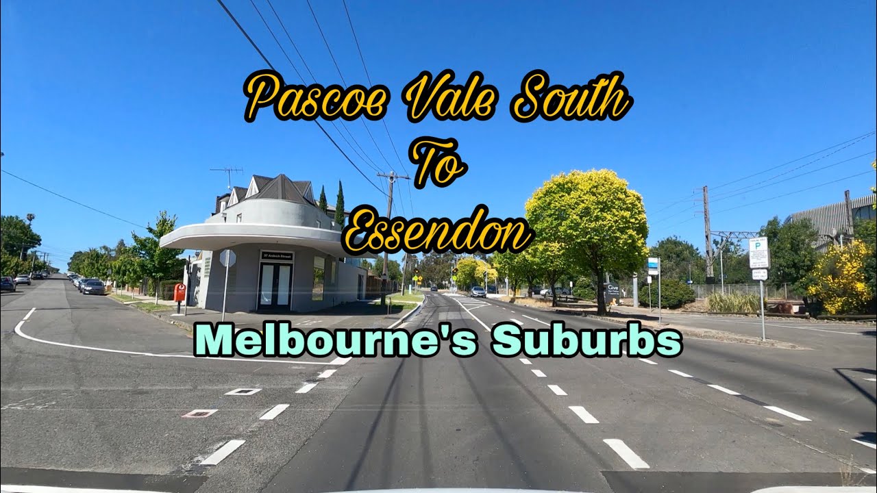Pascoe Vale South to Essendon VIC | Melbourne Suburbs | Road View Australia