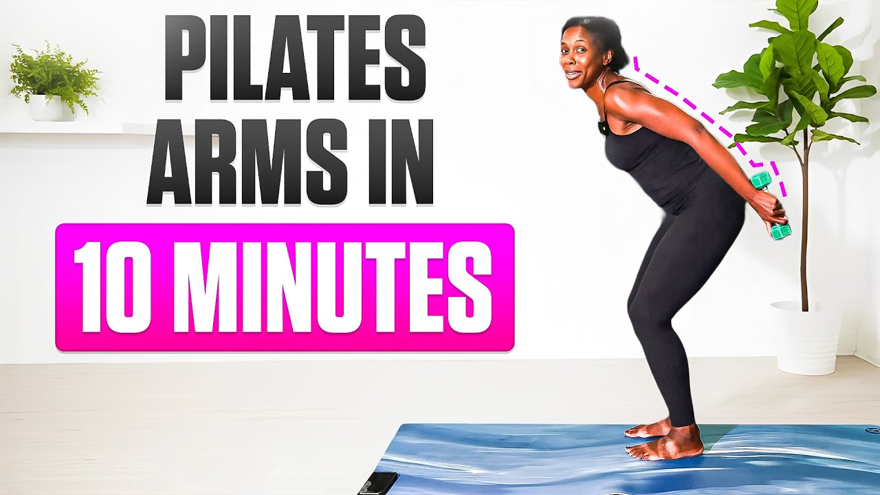 10 Minute Pilates Arm Workout for Sculpted & Toned Arms (Minimal Equipment)