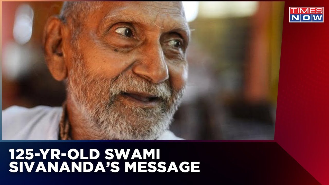 125-Year-Old Padma Shri Awardee, Yoga Guru Swami Sivananda On Times Now | Exclusive
