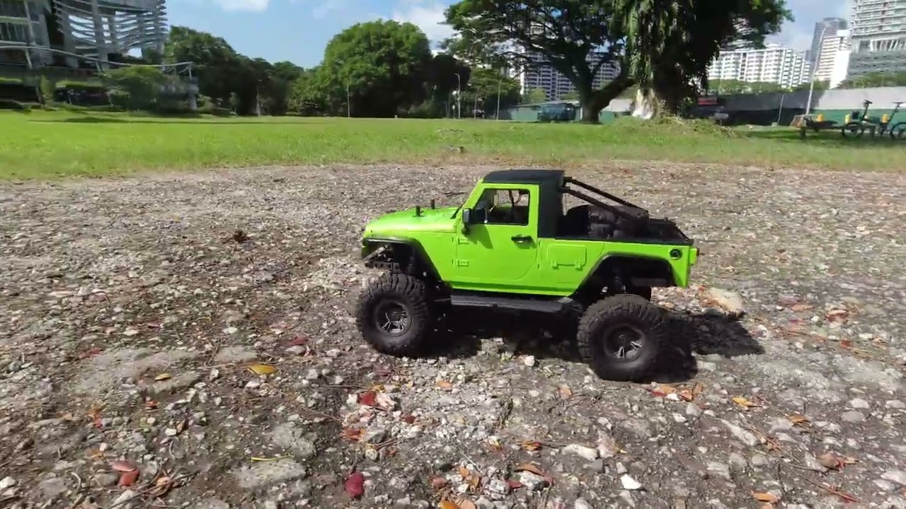 Hobao DC1 Crawler in Pickup Truck body