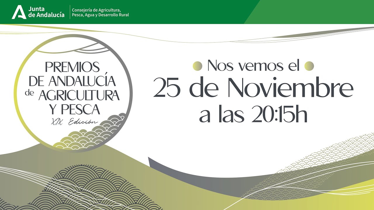 XIX Edición de los Premios de Andalucía de Agricultura y Pesca