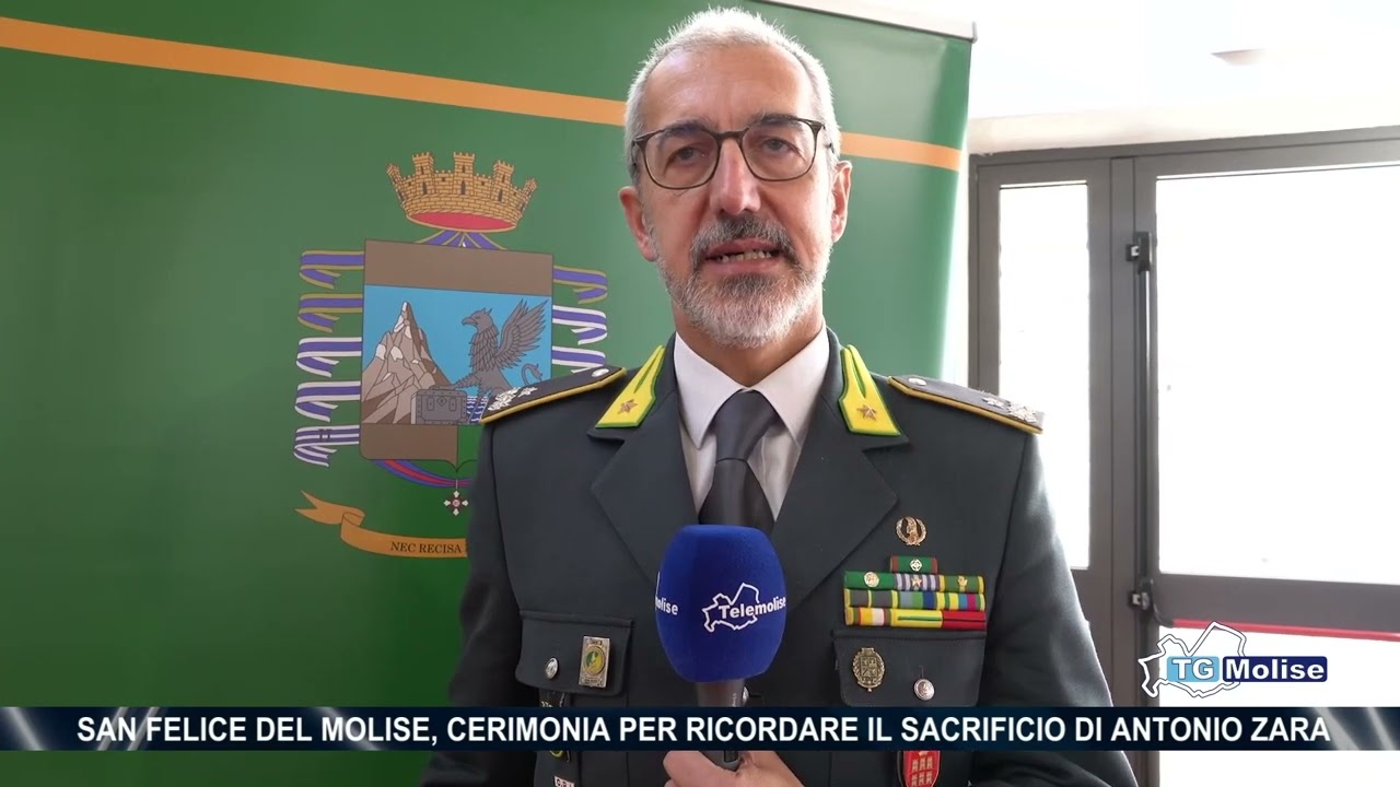 San Felice del Molise, cerimonia per ricordare il sacrificio di Antonio Zara