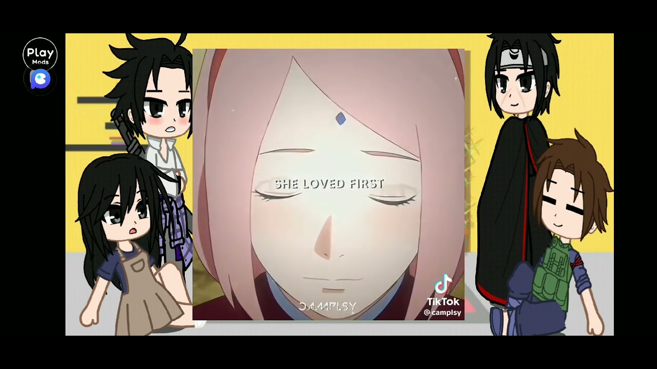 Family Uchiha react Sasuke Sakura and Sarada|SasuSaku| |Lunix_Gacha|