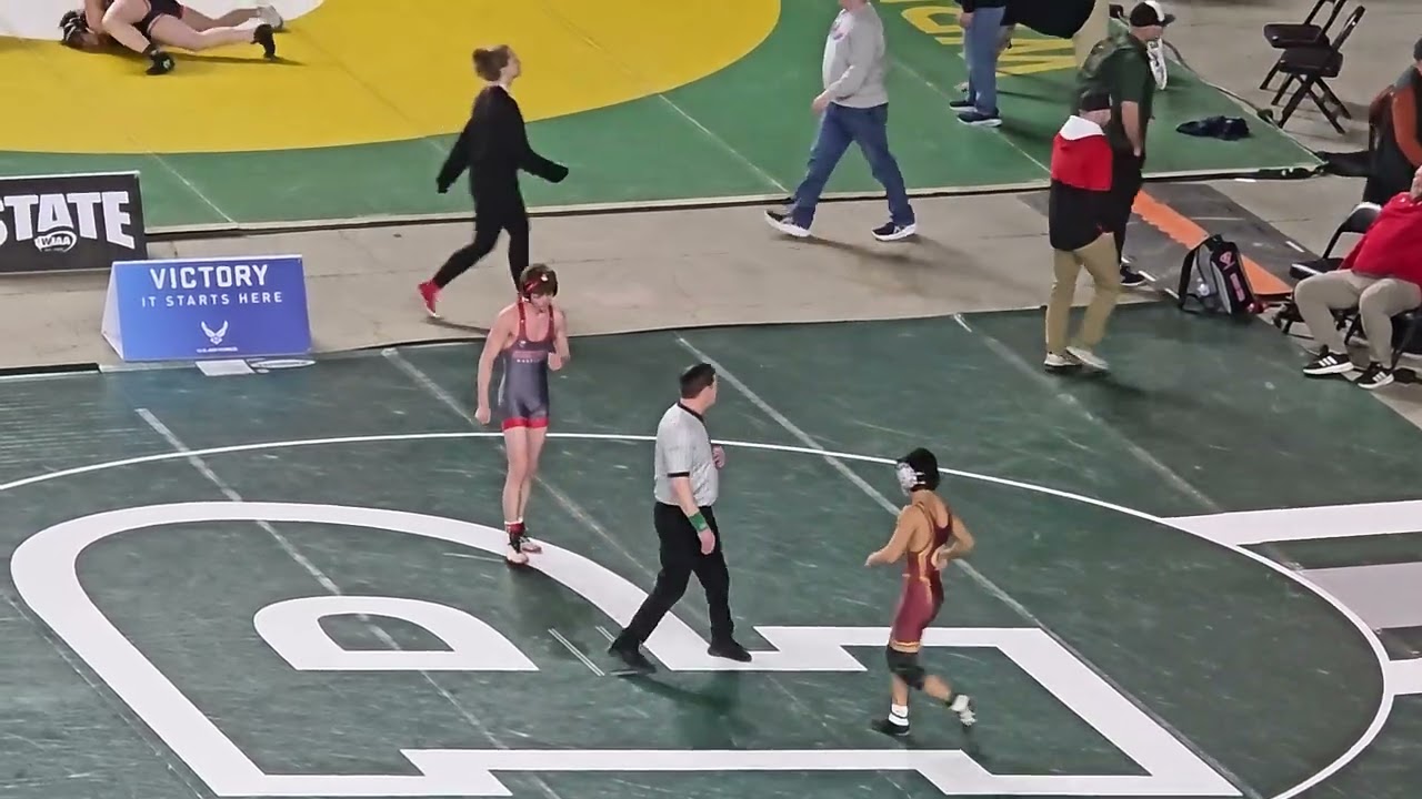 WIAA Mat Classic 1st Match 126 lbs 2/19/26