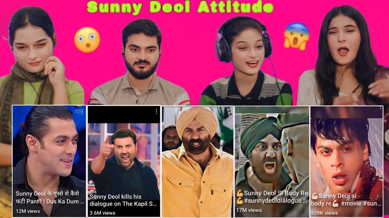 Sunny Deol Attitude Reels | Dialogue Master Sunny Paji 😎