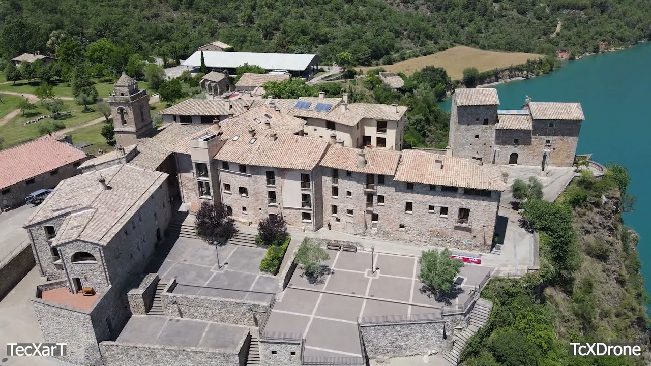 Ligüerre de Cinca vuelo en Dron