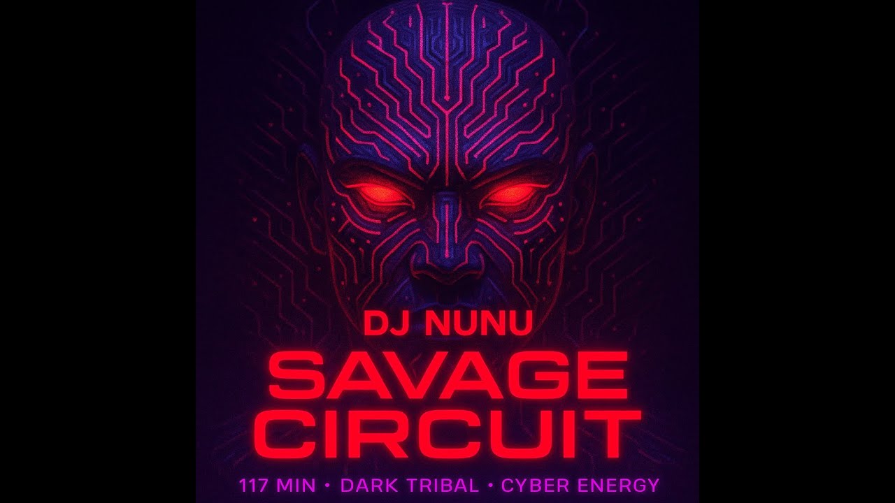DJ Nunu &ndash; Savage Circuit ⚡ Live Psy-Techno Ritual | Dark Tribal Techno Set 2025
